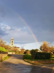 L‘église de Sénéchas le 10 novembre 2020